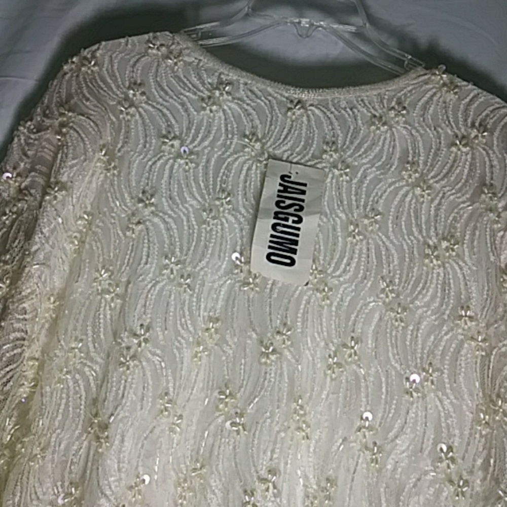 design beaded dress New with tag